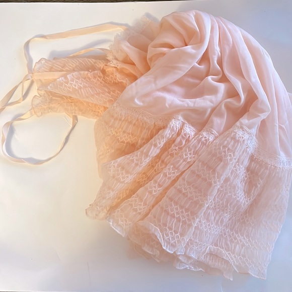 Vintage Perlon 1950’s Night Bugeln sheer and lace negligée - Picture 6 of 8